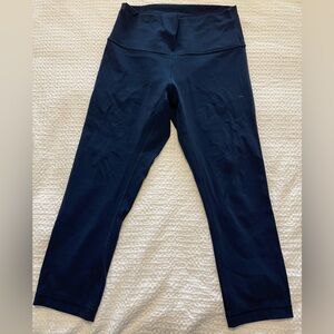 Lululemon Wunder Under leggings - navy - size 8